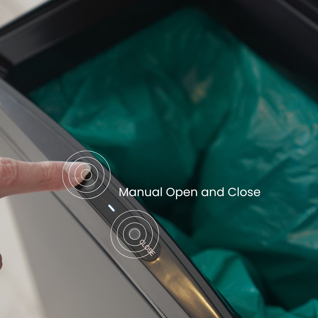 Sensor Dustbin - Touch Buttons